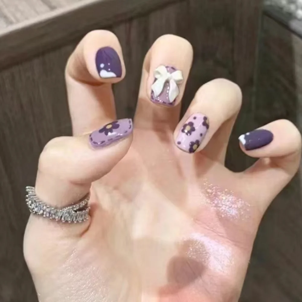 2/$16 3D Bows & Flowers Press on Nails